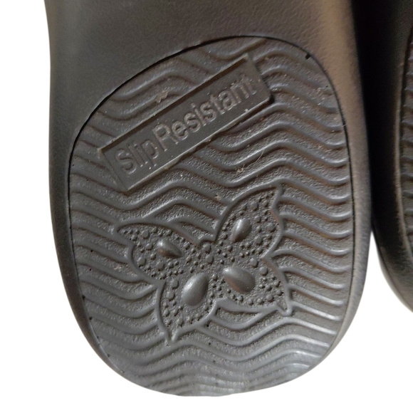 ALEGRIA Kel Leopard Print Patent Flats Women's Size 10 Slip-On Comfort Shoes - Picture 12 of 13